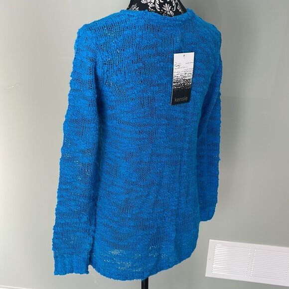 New Kensie Blue Sweater - Picture 3 of 3
